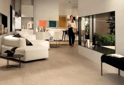 Carrelage effet Pierre Calcaire Beige Clair 80x40x0,85 cm Mat Falnero - Mur intérieur (vendu par carton de 1,28 m²) - RO'MA CARREL-Ro'Ma Carrelage Discount