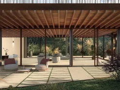 Ro'Ma Carrelage Carrelage effet Pierre Calcaire Beige Sable 240x120x0,9 cm Mat Rocalta - Mur intérieur (vendu par carton de 2,88 m²) - RO'MA CARRE