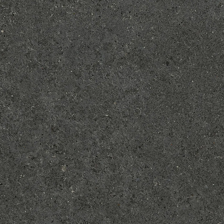 Ro'Ma Carrelage Carrelage effet Pierre Calcaire Gris Carbone 60x60x0,9 cm Mat Domella - Sol et mur intérieur (vendu par carton de 1,08 m²) - RO'MA