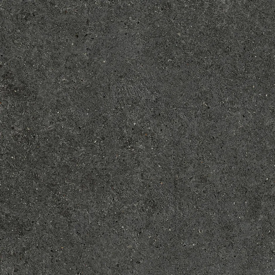 Ro'Ma Carrelage Carrelage effet Pierre Calcaire Gris Carbone 60x60x0,9 cm Mat Domella - Sol et mur intérieur (vendu par carton de 1,08 m²) - RO'MA