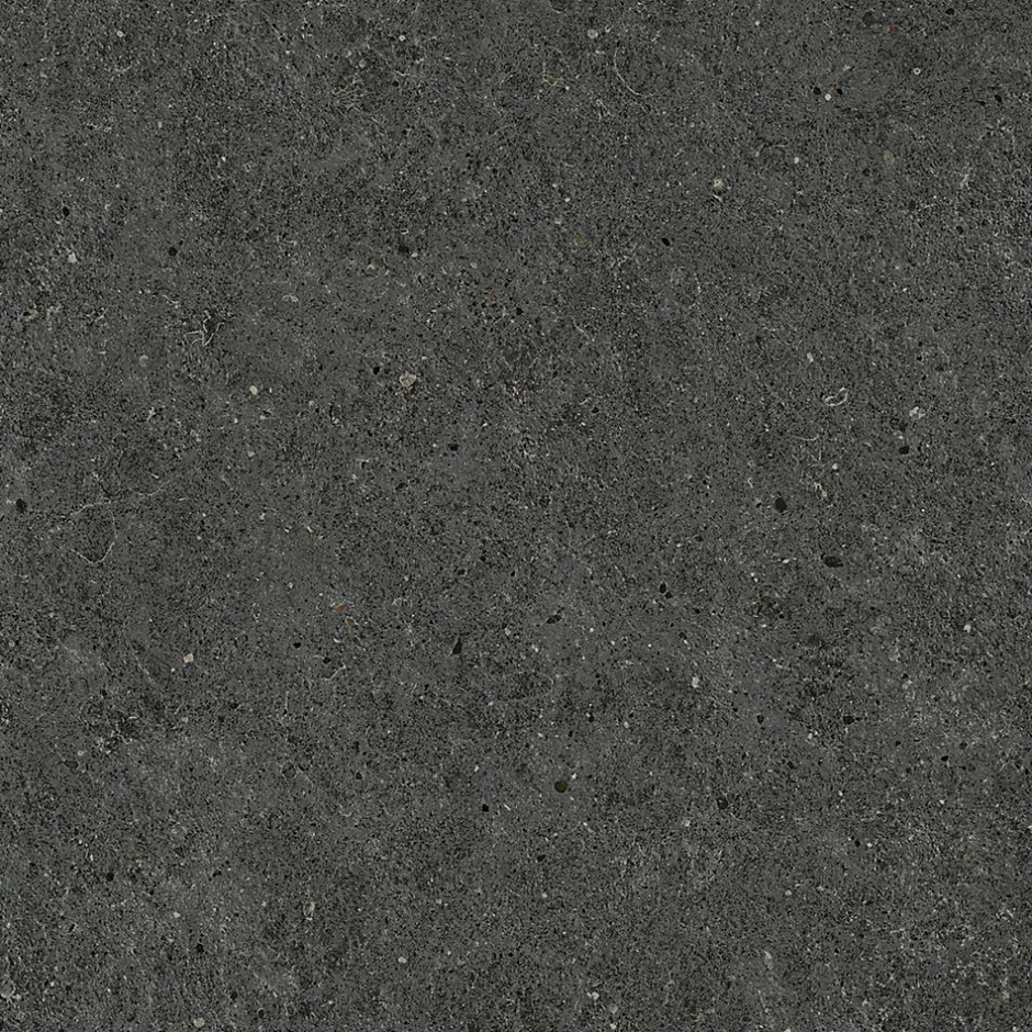 Ro'Ma Carrelage Carrelage effet Pierre Calcaire Gris Carbone 60x60x0,9 cm Mat Domella - Sol et mur intérieur (vendu par carton de 1,08 m²) - RO'MA