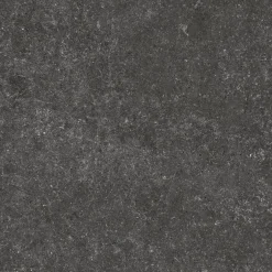 Carrelage effet Pierre Calcaire Gris Carbone 80x80x0,9 cm Mat Domella - Sol et mur intérieur (vendu par carton de 1,28 m²) - RO'MA-Ro'Ma Carrelage Sale