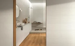 Carrelage effet Pierre 3D Blanc Foglia 80x40x0,85 cm Mat Volenza - Mur intérieur (vendu par carton de 1,28 m²) --Ro'Ma Carrelage Sale