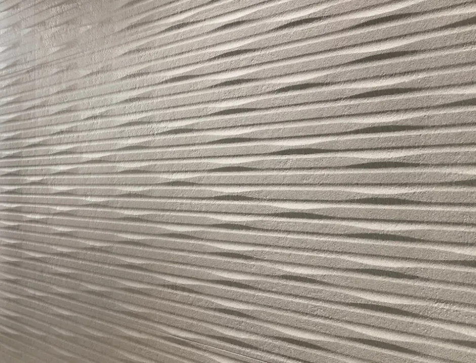 Ro'Ma Carrelage Carrelage effet Pierre 3D Beige Ivoire Intaglio 80x40x1 cm Mat Volenza - Mur intérieur (vendu par carton de 1,28 m²) - RO'MA CARRE