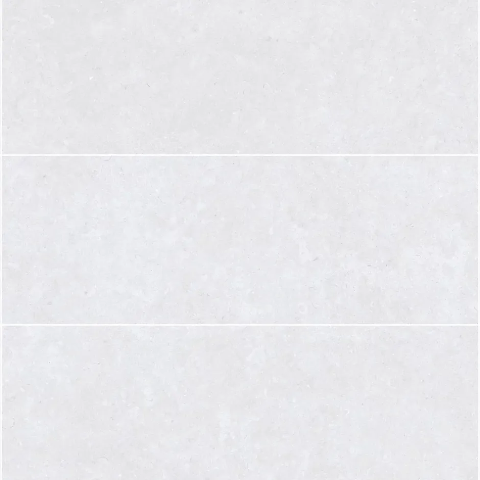 Ro'Ma Carrelage Carrelage effet Pierre 3D Blanc Nuage Punta 100x33,3x0,98 cm Belmorin - Mur intérieur -