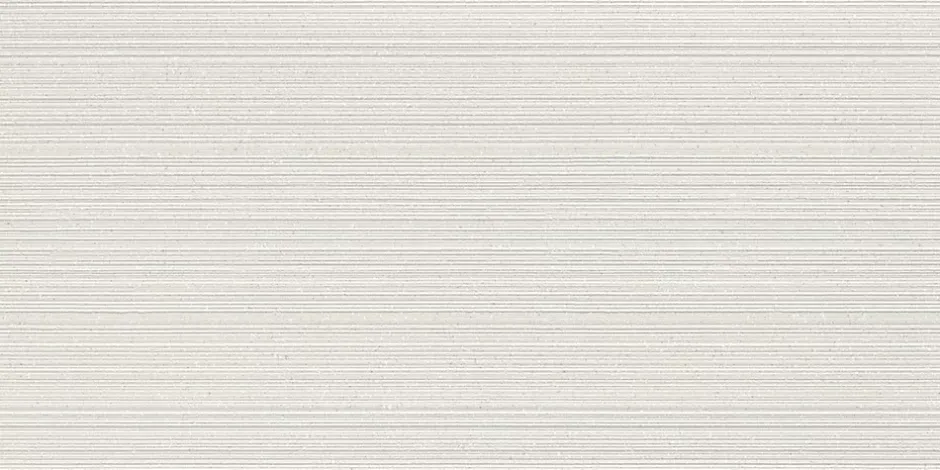Ro'Ma Carrelage Carrelage effet Pierre 3D Blanc Scalpo 80x40x0,85 cm Mat Volenza - Mur intérieur (vendu par carton de 1,28 m²) -