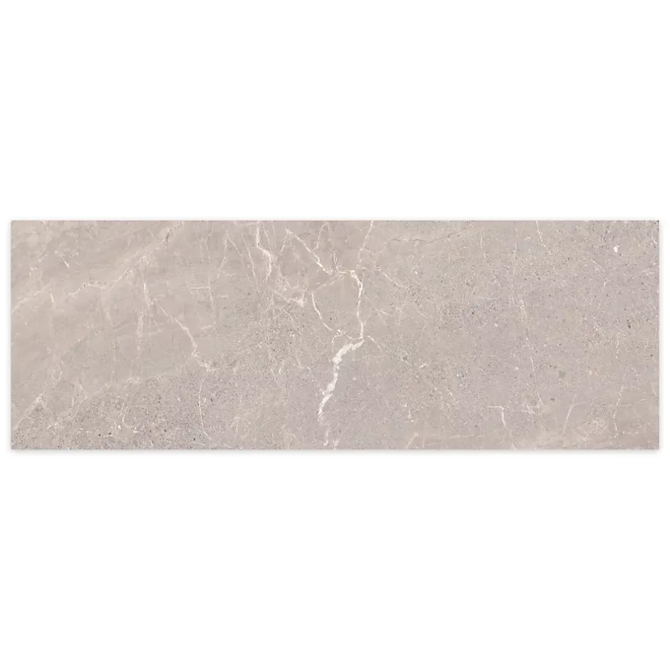 Carrelage effet Pierre Gris Silver 100x33,3x0,86 cm Torvane - Mur intérieur --Ro'Ma Carrelage Sale