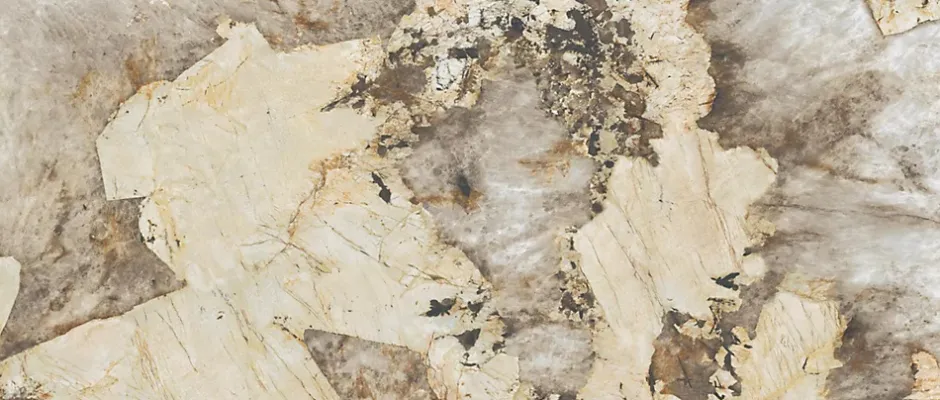 Ro'Ma Carrelage Carrelage effet Pierre Onyx Sable 278x120x0,6 cm Brillant Florenza - Mur intérieur (vendu par carton de 3,336 m²) - RO'MA CARRELAG