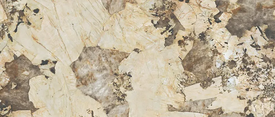 Ro'Ma Carrelage Carrelage effet Pierre Onyx Sable 278x120x0,6 cm Brillant Florenza - Mur intérieur (vendu par carton de 3,336 m²) - RO'MA CARRELAG