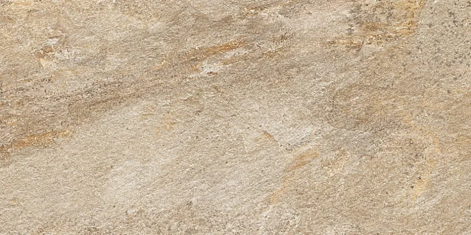 Ro'Ma Carrelage Carrelage effet Pierre Quartzite Beige Doré 120x60x0,9 cm Salvero - Sol extérieur (vendu par carton de 1,44 m²) -