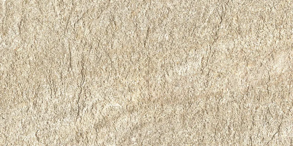 Carrelage effet Pierre Quartzite Gris Beige 60x30x0,9 cm Brut Salvero - Sol extérieur (vendu par carton de 1,26 m²) - RO'MA CARREL-Ro'Ma Carrelage Outlet