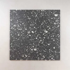 Carrelage Effet Terrazzo VENICE 60x60 Graphite - Les Carreaux de Jean-Les Carreaux De Jean  Clearance