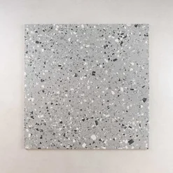 Les Carreaux De Jean  Carrelage Effet Terrazzo VENICE 60x60 Grey - Les Carreaux de Jean