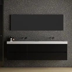 Carrelage Effet Terrazzo POLS 90x90 Graphite - Les Carreaux de Jean-Les Carreaux De Jean  Outlet