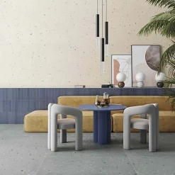 Les Carreaux De Jean  Carrelage Effet Terrazzo CROCCANTE 60x120 Arandano - Les Carreaux de Jean