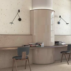 Tinker Carrelage Effet Terrazzo CROCCANTE 60x60 Avellana - Les Carreaux de Jean