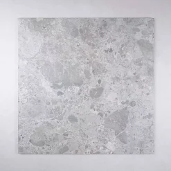 Les Carreaux De Jean  Carrelage Effet Terrazzo - Pierre CARACTER Mix Gris 60x120 Rectifié - Les Carreaux de Jean