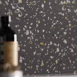 Carrelage Effet Terrazzo POLS 60x60 Graphite - Les Carreaux de Jean-Les Carreaux De Jean  New