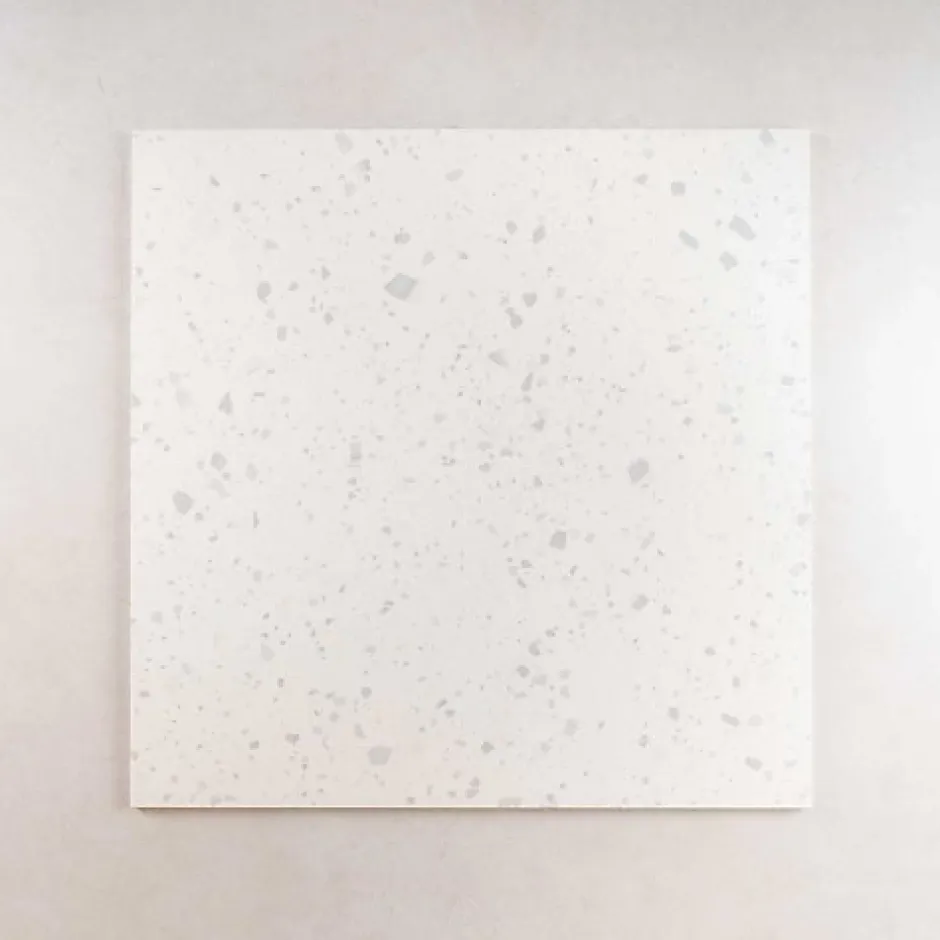 Les Carreaux De Jean Carrelage Effet Terrazzo VENICE 60x60 Zinc - Les Carreaux de Jean