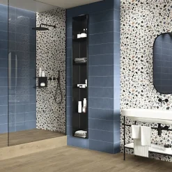 Carrelage effet Terrazzo Bleu STAY 20x20 Blue - Les Carreaux de Jean-Les Carreaux De Jean  Discount