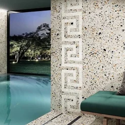 Les Carreaux De Jean  Carrelage Effet Terrazzo VENICE 60x60 Ivory - Les Carreaux de Jean