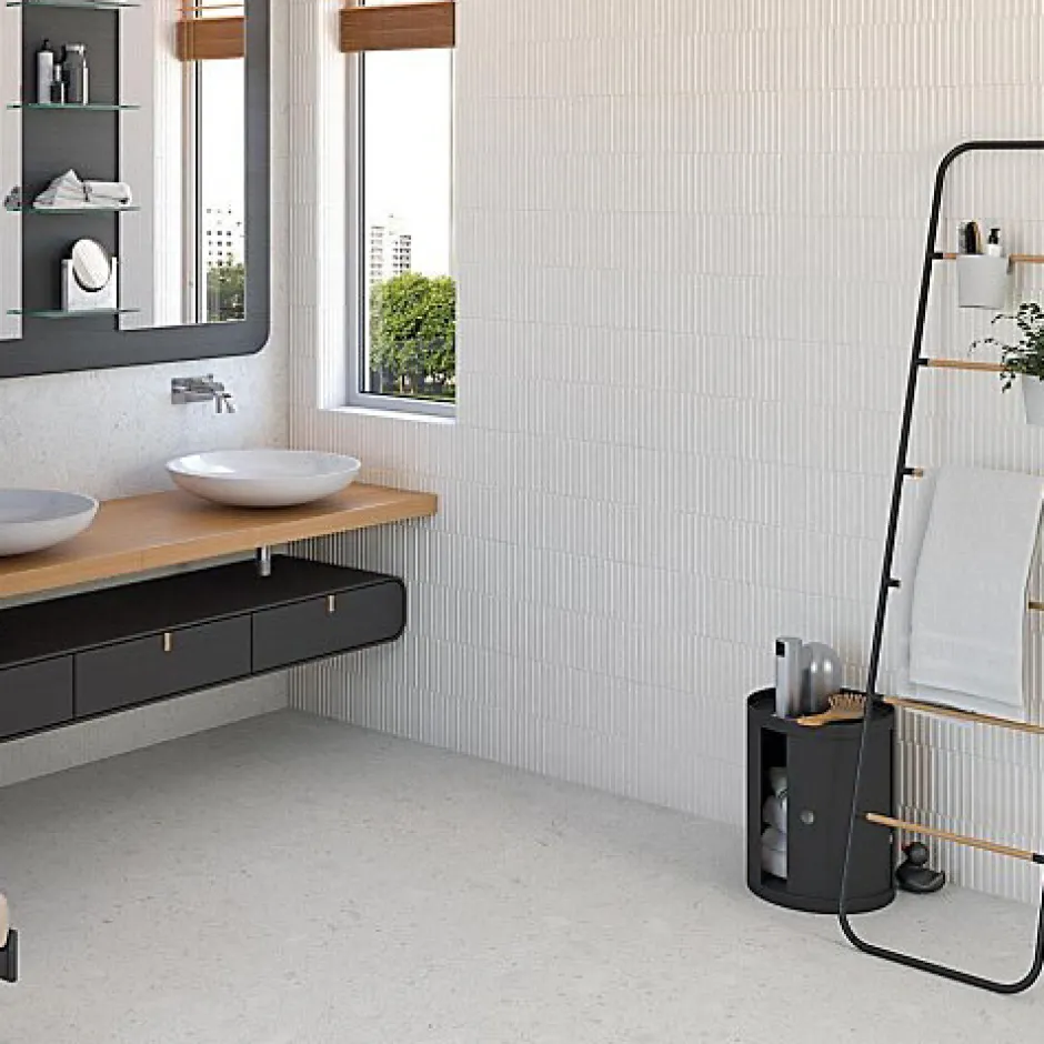 Tinker Carrelage Effet Terrazzo STRACCIATELLA 60x60 Miscela Nacar - Les Carreaux de Jean