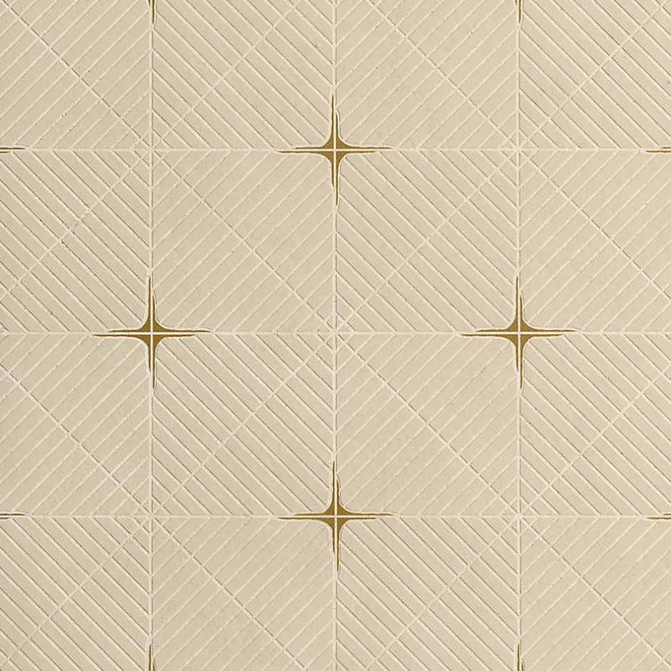 Ro'Ma Carrelage Carrelage effet Travertin Beige Star 60x60x0,9 cm Mat Neravio - Mur intérieur (vendu par carton de 0,72 m²) -