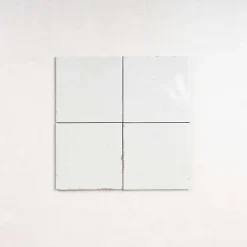 Les Carreaux De Jean  Carrelage Effet Zellige Blanc AGADIR - Niebla 14,7x14,7 - Les Carreaux de Jean