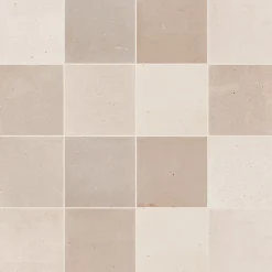 Ro'Ma Carrelage Carrelage effet Zellige Beige 10x10x0,85 cm Mat Serinor - Mur intérieur -