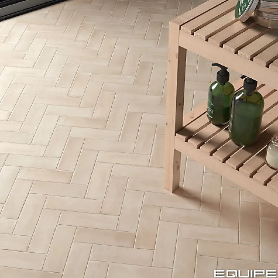 Gioia Materia Carrelage Effet Zellige Beige COLO Matt 5x15 canvas - Les Carreaux de Jean