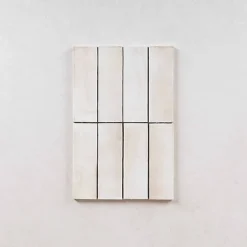 Gioia Materia Carrelage Effet Zellige Beige COLO Matt 5x15 canvas - Les Carreaux de Jean