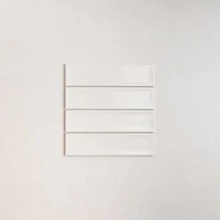 Les Carreaux De Jean Carrelage Effet Zellige Blanc NARA Blanco Mate 7,5x30cm - Les Carreaux de Jean