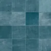 Ro'Ma Carrelage Carrelage effet Zellige Bleu Océan 10,7x10,7x0,85 cm Samorel - Mur intérieur -