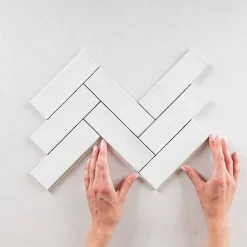 Carrelage Effet Zellige Blanc COLO Matt 5x15 white - Les Carreaux de Jean-Gioia Materia New