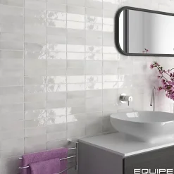 Carrelage Effet Zellige Blanc COLO Matt 5x15 white - Les Carreaux de Jean-Gioia Materia New