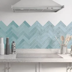 Carrelage Effet Zellige Bleu Ciel NOLITA Cielo 6,5x20 - Les Carreaux de Jean-Les Carreaux De Jean Hot