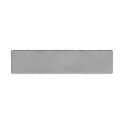 Ro'Ma Carrelage Carrelage effet Zellige Gris Foncé 24,6x6x0,85 cm Ravelo - Sol et mur intérieur -
