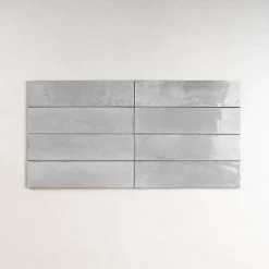 Carrelage Effet Zellige Gris AGADIR - Piedra 7x28 - Les Carreaux de Jean-Les Carreaux De Jean Online