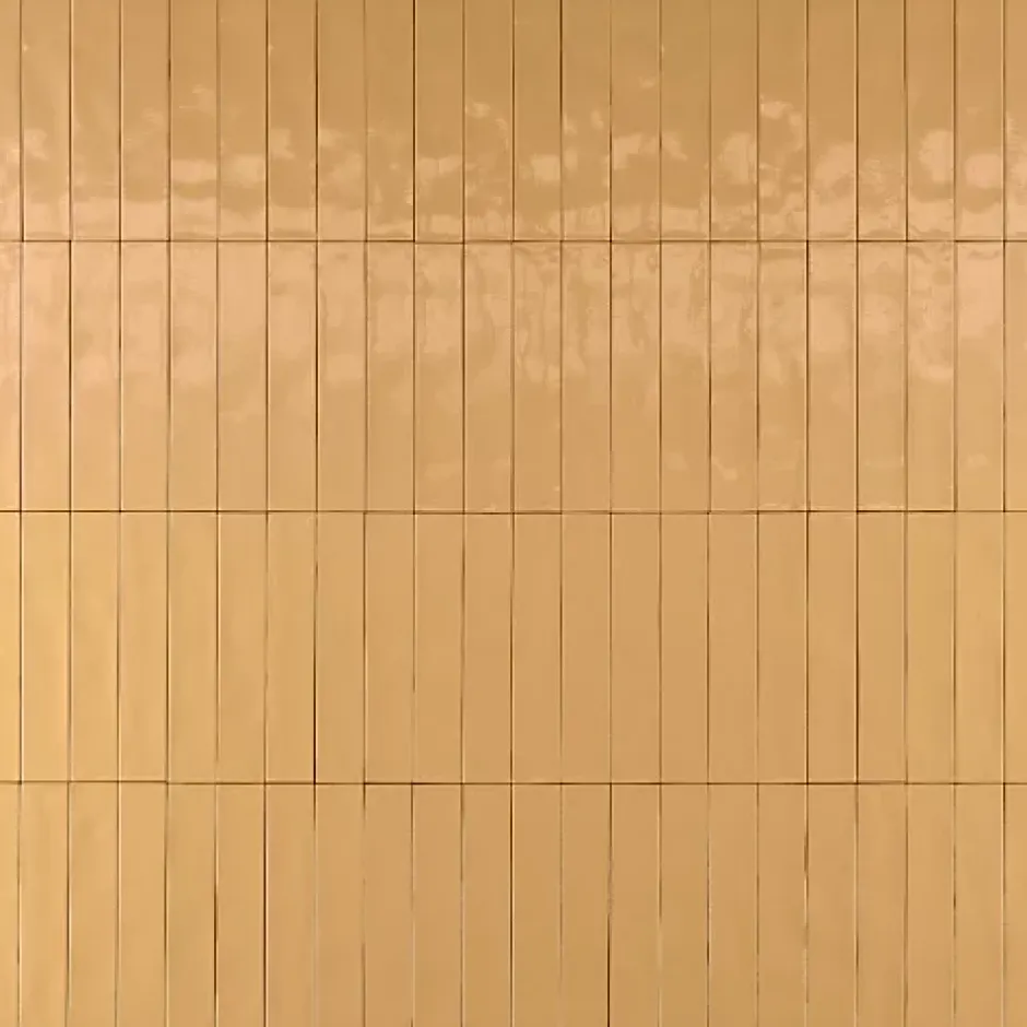 Carrelage Effet Zellige Jaune LUZ Giallo 5,3x30cm - Les Carreaux de Jean-Les Carreaux De Jean Outlet