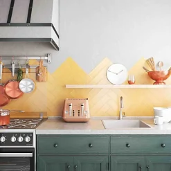 Carrelage Effet Zellige Jaune NARA Mostaza Mate 7,5x30cm - Les Carreaux de Jean-Les Carreaux De Jean New