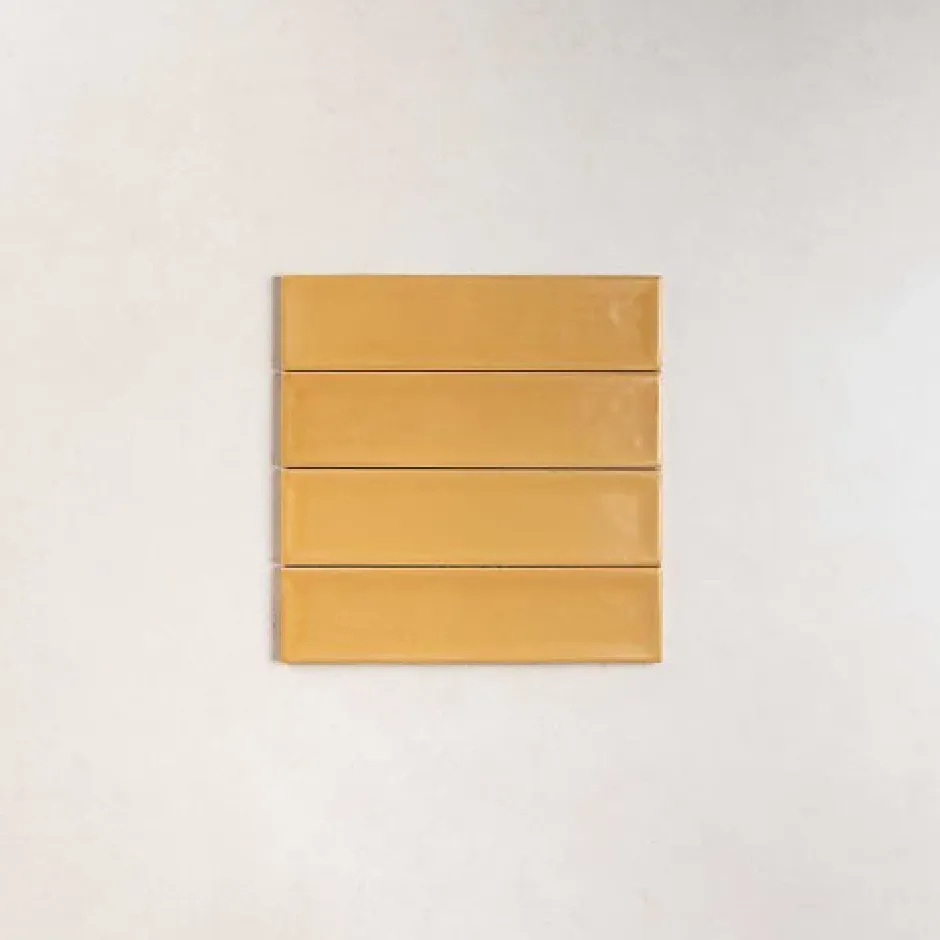 Carrelage Effet Zellige Jaune NARA Mostaza Mate 7,5x30cm - Les Carreaux de Jean-Les Carreaux De Jean New