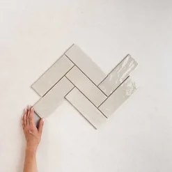 Carrelage Effet Zellige LA RIVIERA 6,5x20 Vert - Les Carreaux de Jean-Gioia Materia