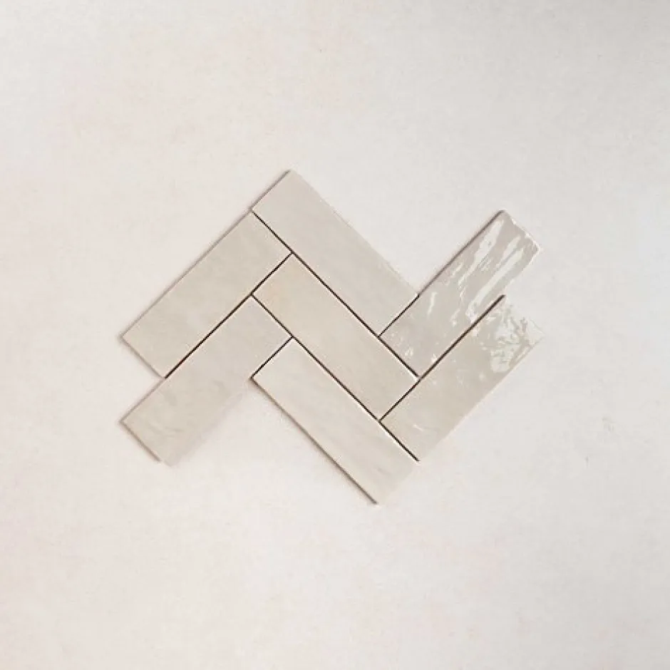 Carrelage Effet Zellige LA RIVIERA 6,5x20 Vert - Les Carreaux de Jean-Gioia Materia