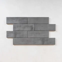 Carrelage Effet Zellige MITTE Gris 6,5x20 - Les Carreaux de Jean-Les Carreaux De Jean