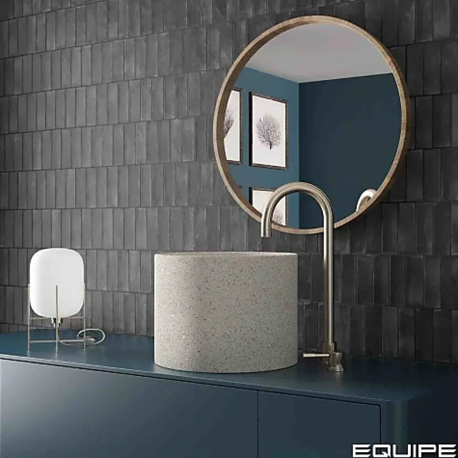 Carrelage Effet Zellige Noir COLO Matt 5x15 Black Hat - Les Carreaux de Jean-Gioia Materia Discount