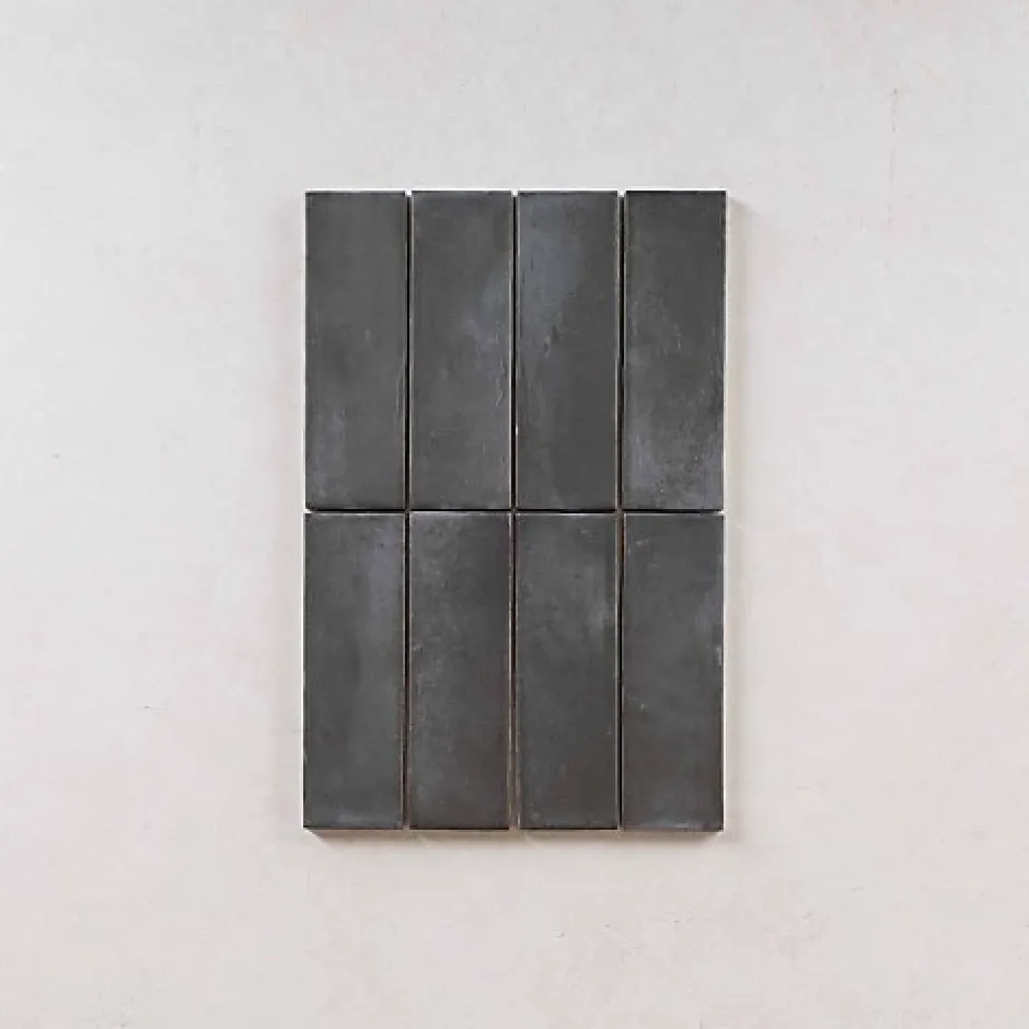 Carrelage Effet Zellige Noir COLO Matt 5x15 Black Hat - Les Carreaux de Jean-Gioia Materia Discount