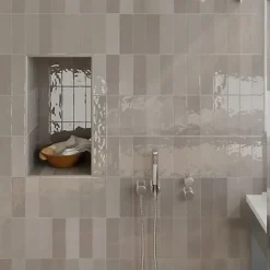 Carrelage Effet Zellige NOLITA Gris 6,5x20 - Les Carreaux de Jean-Les Carreaux De Jean Online