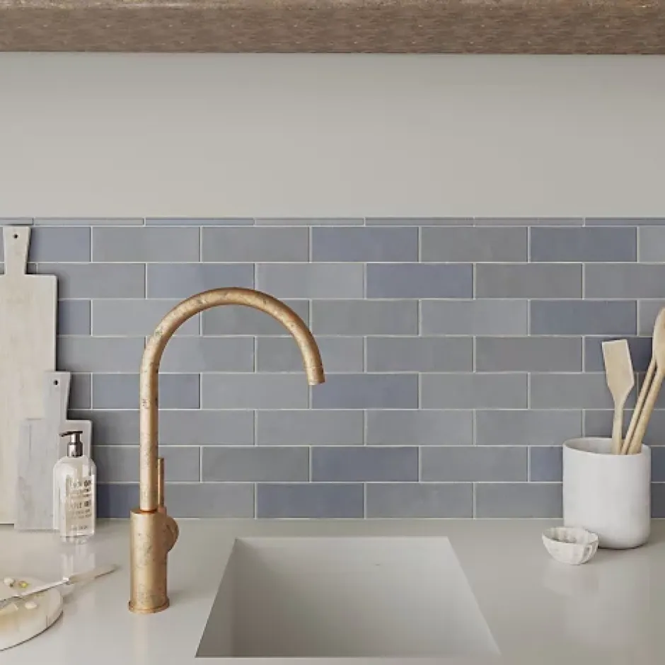 Carrelage Effet Zellige NOLITA Gris 6,5x20 - Les Carreaux de Jean-Les Carreaux De Jean Online