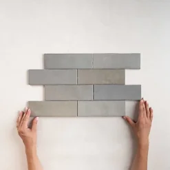 Carrelage Effet Zellige NOLITA Gris 6,5x20 - Les Carreaux de Jean-Les Carreaux De Jean Online