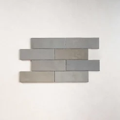 Carrelage Effet Zellige NOLITA Gris 6,5x20 - Les Carreaux de Jean-Les Carreaux De Jean Online